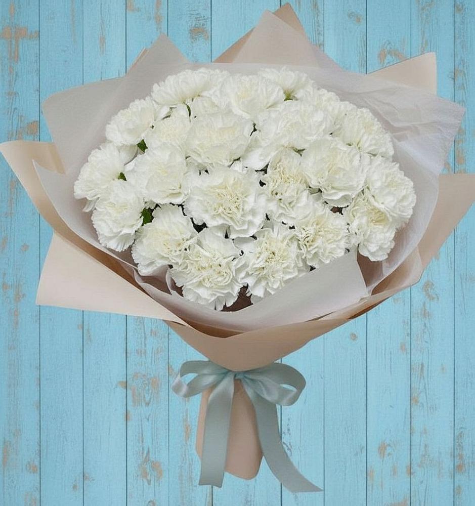 Букет цветов из: Гвоздики в Каратузском