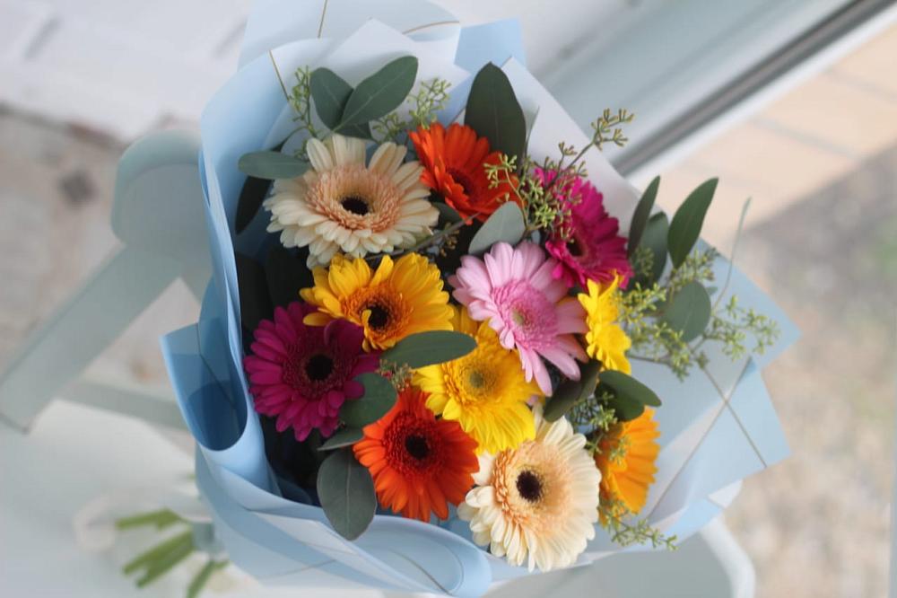 Букет цветов из: Герберы в Каратузском