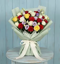 Букет цветов из:  Розы в Каратузском