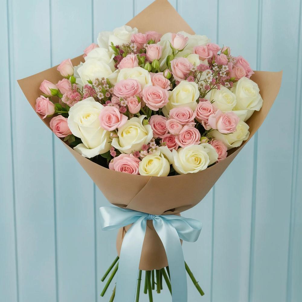 Букет цветов из: Розы в Каратузском