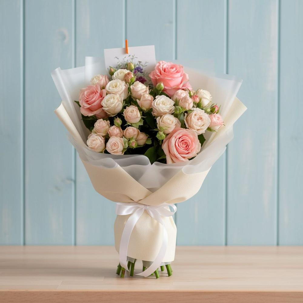 Букет цветов из: Розы в Каратузском