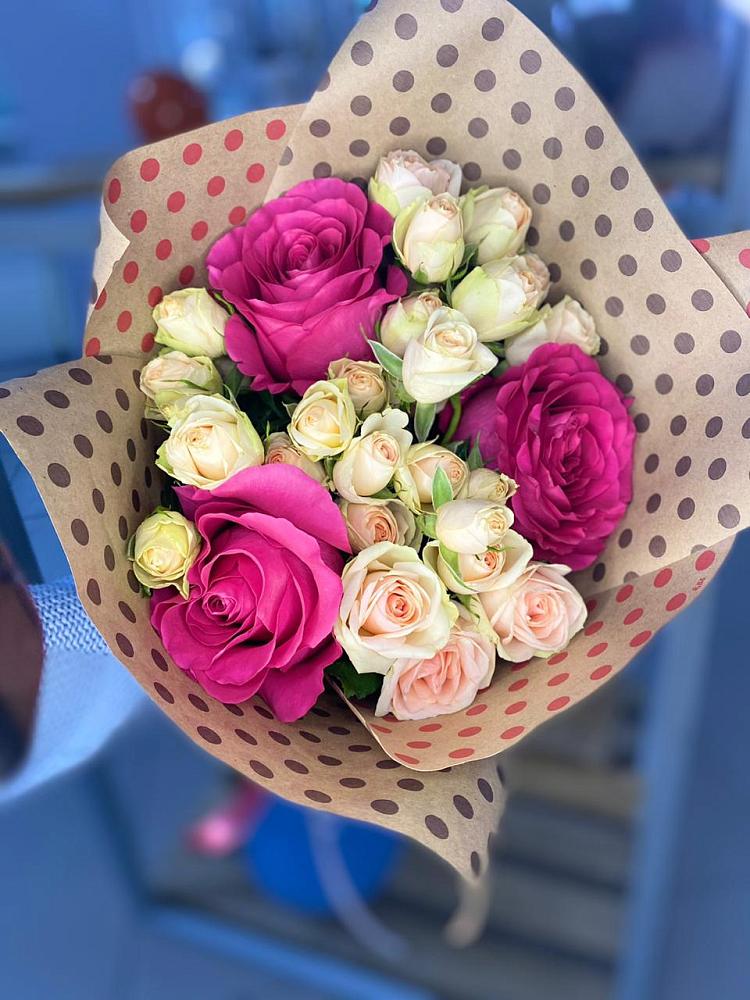 Букет цветов из: Розы в Каратузском