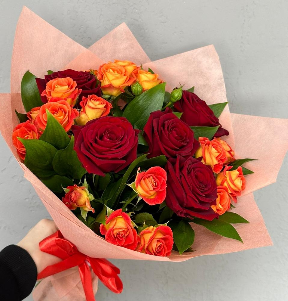 Букет Любовь и восторг в Каратузском