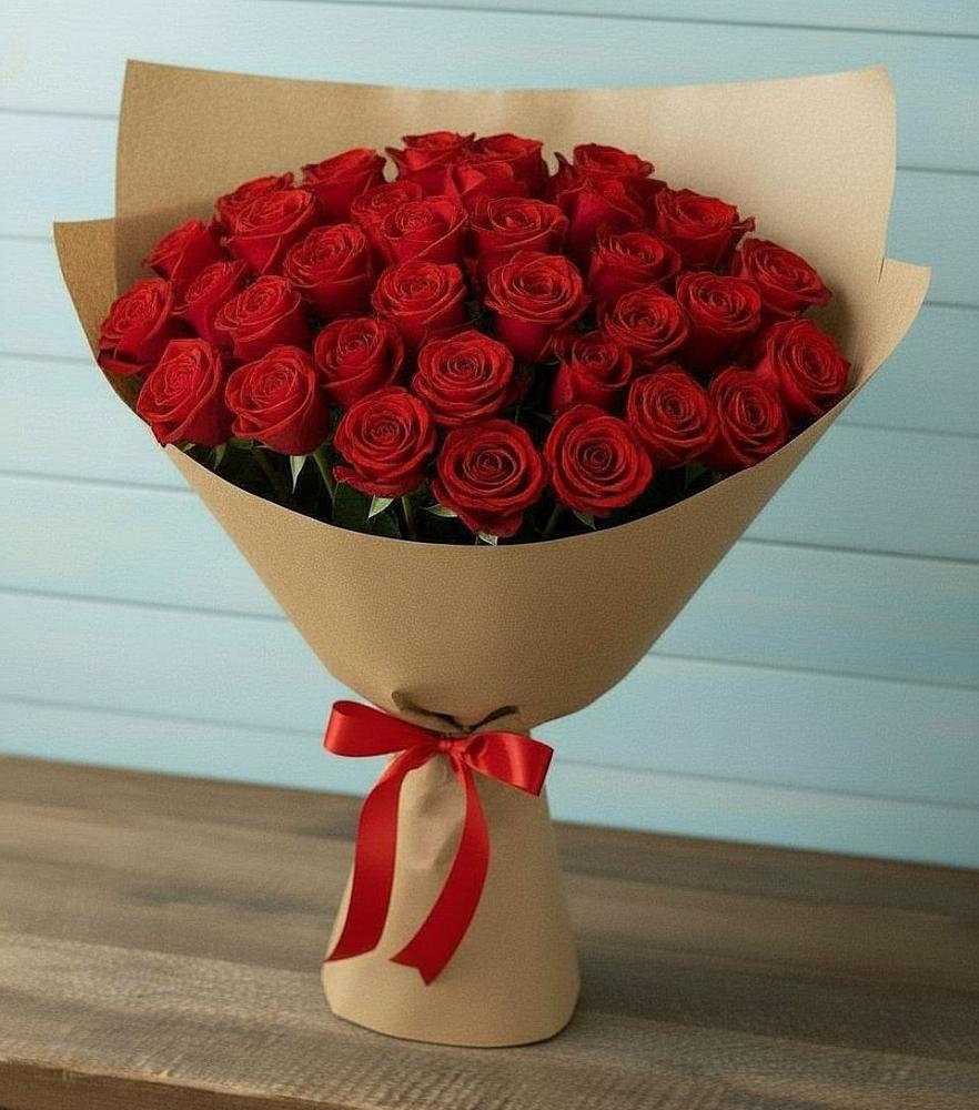 Букет Красные розы Милано в Каратузском