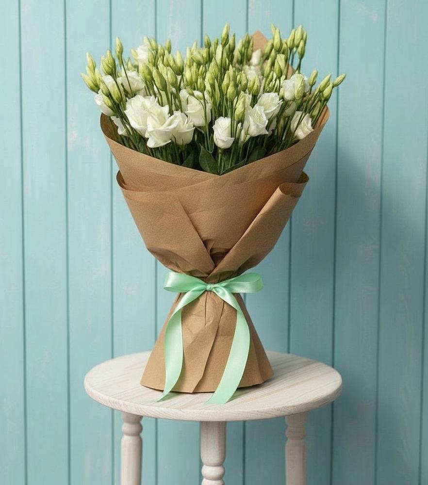 Букет цветов из: Лизиантусы в Каратузском