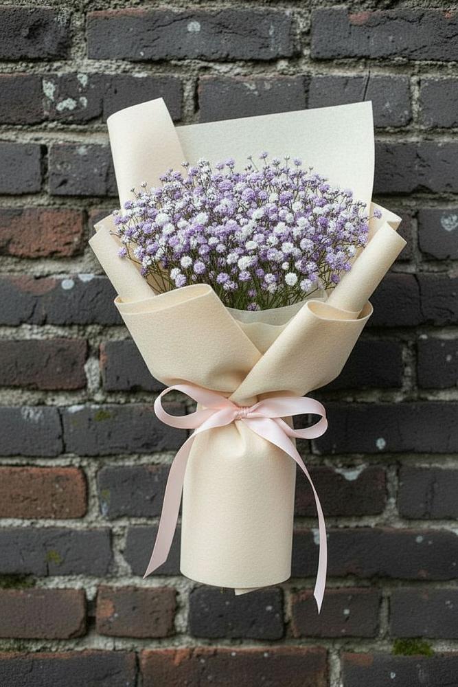 Букет цветов из: Гипсофила в Каратузском