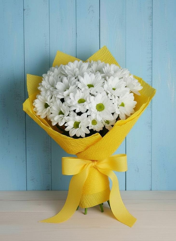 Букет цветов из: Хризантемы в Каратузском