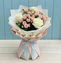 Букет цветов из:  Розы в Каратузском