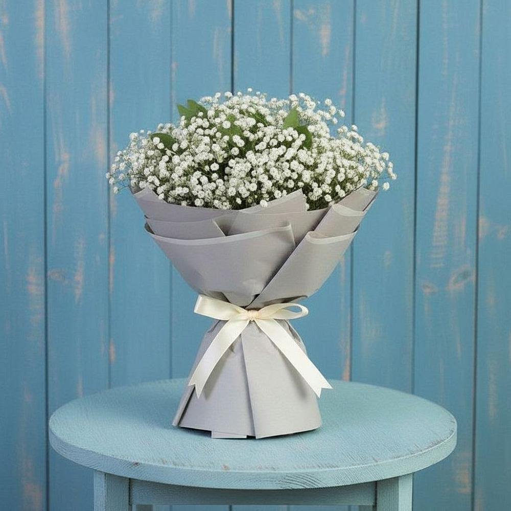 Букет цветов из: Гипсофила в Каратузском