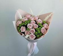 Букет цветов из:  Розы и Хризантемы в Каратузском