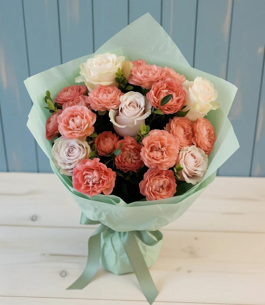 Букет цветов из: Розы в Каратузском