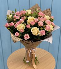 Букет цветов из:  Розы в Каратузском