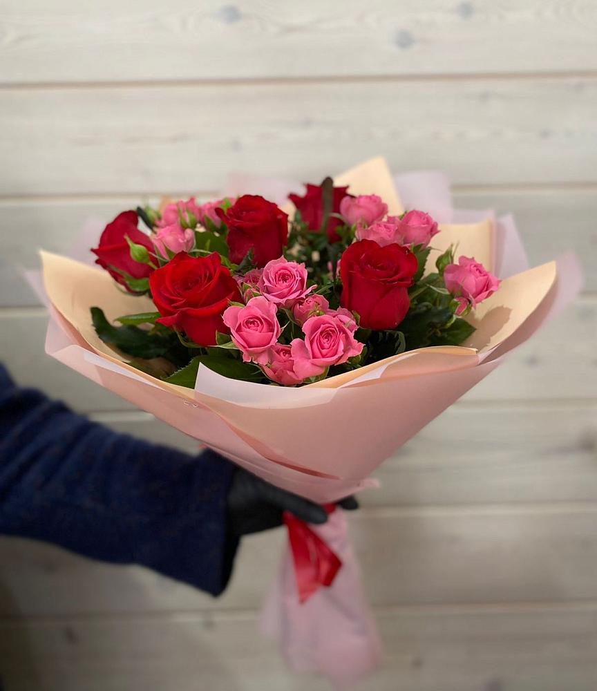 Букет цветов из: Розы в Каратузском