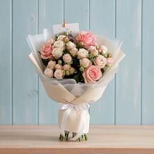 Букет цветов из:  Розы в Каратузском